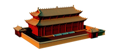 Hoàng cung Thăng Long thời Lý nguy nga qua hình ảnh phục dựng 3D - Ảnh 1. Hoàng cung Thăng Long thời Lý nguy nga qua hình ảnh phục dựng 3D - Ảnh 1.