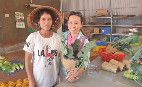 Người phụ nữ mê nông nghiệp thuận tự nhiên - Ảnh 1. Người phụ nữ mê nông nghiệp thuận tự nhiên - Ảnh 1.