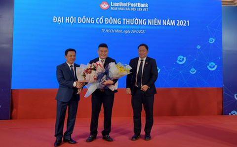 Ông Nguyễn Đức Thụy trúng cử vào hội đồng quản trị LienVietPostBank - Ảnh 1. Ông Nguyễn Đức Thụy trúng cử vào hội đồng quản trị LienVietPostBank - Ảnh 1.