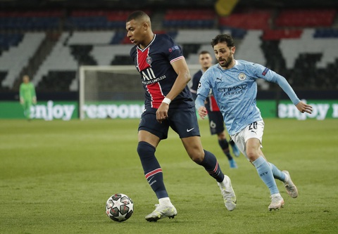 Man City ngược dòng hạ PSG ở bán kết lượt đi Champions League - Ảnh 4. Man City ngược dòng hạ PSG ở bán kết lượt đi Champions League - Ảnh 4.