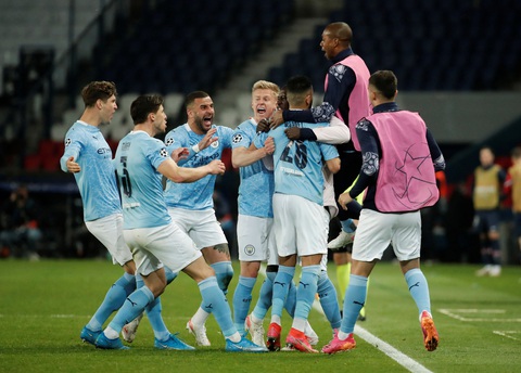 Man City ngược dòng hạ PSG ở bán kết lượt đi Champions League - Ảnh 1. Man City ngược dòng hạ PSG ở bán kết lượt đi Champions League - Ảnh 1.