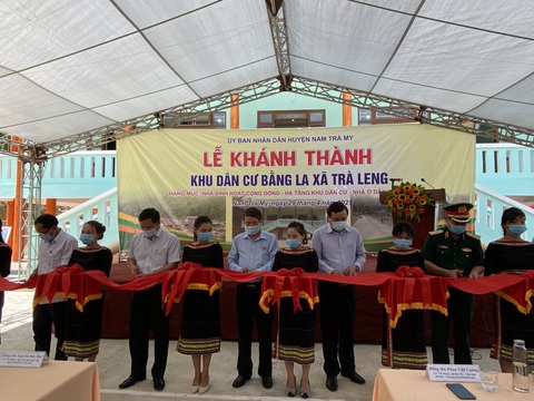Dân vùng sạt lở, lũ quét Trà Leng có nhà mới, khu dân cư 6ha xây trong 5 tháng - Ảnh 7. Dân vùng sạt lở, lũ quét Trà Leng có nhà mới, khu dân cư 6ha xây trong 5 tháng - Ảnh 7.
