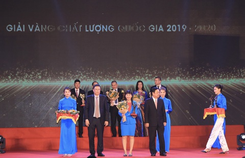 Sanvinest Khánh Hòa được tôn vinh Giải Vàng Chất lượng Quốc gia - Ảnh 1. Sanvinest Khánh Hòa được tôn vinh Giải Vàng Chất lượng Quốc gia - Ảnh 1.