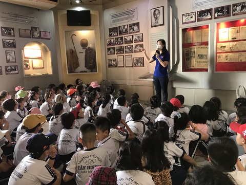 Hành trình đến bảo tàng cho em thêm yêu lịch sử - Ảnh 1. Hành trình đến bảo tàng cho em thêm yêu lịch sử - Ảnh 1.