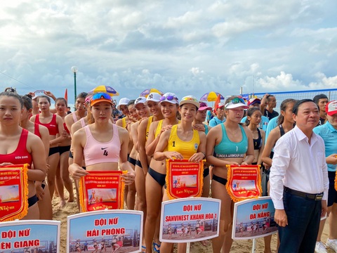 Giải Bóng chuyền bãi biển quốc gia 2021: Đội nam, nữ Sanvinest Khánh Hòa vô địch - Ảnh 2. Giải Bóng chuyền bãi biển quốc gia 2021: Đội nam, nữ Sanvinest Khánh Hòa vô địch - Ảnh 2.