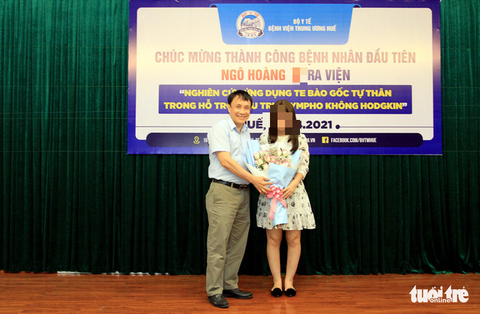 Điều trị ung thư máu thành công bằng cách ghép tế bào gốc tự thân - Ảnh 1. Điều trị ung thư máu thành công bằng cách ghép tế bào gốc tự thân - Ảnh 1.