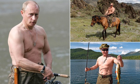 Bỏ xa nhiều nam ca sĩ, ông Putin được bình chọn là người đẹp trai nhất nước Nga - Ảnh 1. Bỏ xa nhiều nam ca sĩ, ông Putin được bình chọn là người đẹp trai nhất nước Nga - Ảnh 1.