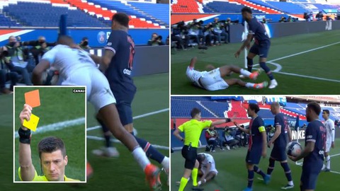 Neymar lại gây chuyện và bị thẻ đỏ, PSG thua đại kình địch Lille - Ảnh 1. Neymar lại gây chuyện và bị thẻ đỏ, PSG thua đại kình địch Lille - Ảnh 1.