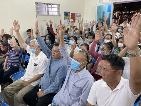 100% cử tri tín nhiệm ông Trần Lưu Quang ứng cử đại biểu Quốc hội - Ảnh 2. 100% cử tri tín nhiệm ông Trần Lưu Quang ứng cử đại biểu Quốc hội - Ảnh 2.