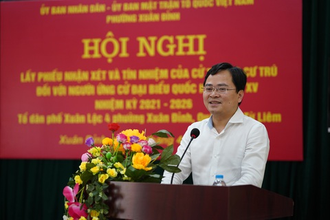 Bí thư thứ nhất Trung ương Đoàn ứng cử đại biểu Quốc hội khóa XV - Ảnh 1. Bí thư thứ nhất Trung ương Đoàn ứng cử đại biểu Quốc hội khóa XV - Ảnh 1.