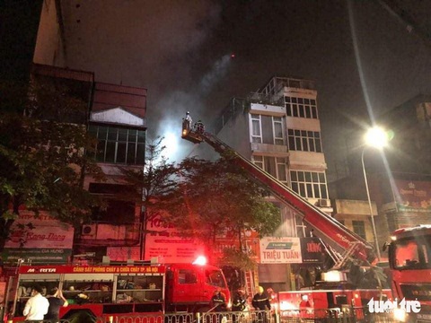 Cháy cửa hàng đồ sơ sinh ở Hà Nội: 4 người thiệt mạng - Ảnh 1. Cháy cửa hàng đồ sơ sinh ở Hà Nội: 4 người thiệt mạng - Ảnh 1.