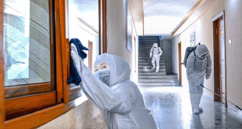 Triều Tiên xét nghiệm hơn 20.000 người, không ghi nhận ca nhiễm - Ảnh 1. Triều Tiên xét nghiệm hơn 20.000 người, không ghi nhận ca nhiễm - Ảnh 1.