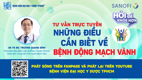 Chương trình tư vấn: Những điều cần biết về bệnh động mạch vành - Ảnh 1. Chương trình tư vấn: Những điều cần biết về bệnh động mạch vành - Ảnh 1.