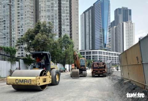 Cuối tháng 4-2021, đường Nguyễn Hữu Cảnh sẽ thoát cảnh ngập nước 18 năm nay? - Ảnh 1. Cuối tháng 4-2021, đường Nguyễn Hữu Cảnh sẽ thoát cảnh ngập nước 18 năm nay? - Ảnh 1.