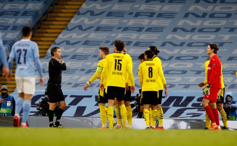 Man City thắng nghẹt thở Dortmund tại Etihad - Ảnh 2. Man City thắng nghẹt thở Dortmund tại Etihad - Ảnh 2.