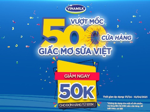 Vinamilk vượt mốc 500 cửa hàng mang tên Giấc Mơ Sữa Việt - Ảnh 5. Vinamilk vượt mốc 500 cửa hàng mang tên Giấc Mơ Sữa Việt - Ảnh 5.