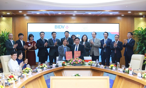 BIDV và Đại học Quốc gia Hà Nội ký kết thỏa thuận hợp tác - Ảnh 1. BIDV và Đại học Quốc gia Hà Nội ký kết thỏa thuận hợp tác - Ảnh 1.