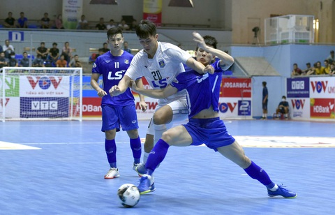Futsal: Đương kim vô địch Thái Sơn Nam thất bại ngay ngày khai mạc - Ảnh 1. Futsal: Đương kim vô địch Thái Sơn Nam thất bại ngay ngày khai mạc - Ảnh 1.