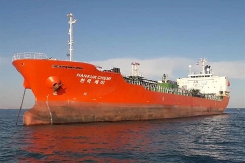 Iran thả tàu chở dầu Hàn Quốc sau hơn 3 tháng bắt giữ - Ảnh 1. Iran thả tàu chở dầu Hàn Quốc sau hơn 3 tháng bắt giữ - Ảnh 1.
