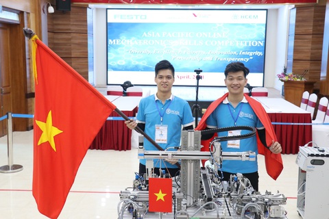 Sinh viên Việt Nam giành huy chương vàng thi nghề 4.0 - Ảnh 1. Sinh viên Việt Nam giành huy chương vàng thi nghề 4.0 - Ảnh 1.