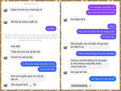 Giả thầy cô lừa sinh viên nộp tiền học lại, thi lại - Ảnh 1. Giả thầy cô lừa sinh viên nộp tiền học lại, thi lại - Ảnh 1.
