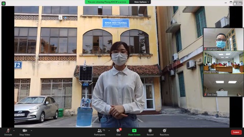 Báo cáo nghiên cứu khoa học thời COVID: Thầy trò hồi hộp lo đứt mạng - Ảnh 2. Báo cáo nghiên cứu khoa học thời COVID: Thầy trò hồi hộp lo đứt mạng - Ảnh 2.