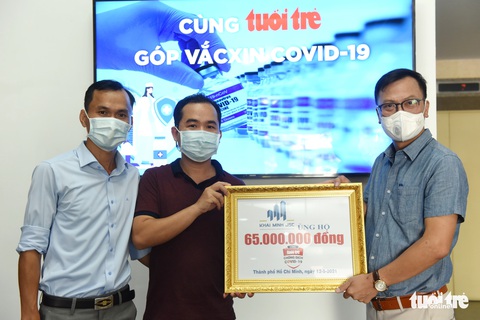 Góp tiền, góp khẩu trang để phòng dịch COVID-19 - Ảnh 1. Góp tiền, góp khẩu trang để phòng dịch COVID-19 - Ảnh 1.