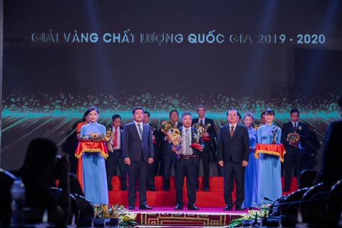 VIETCOCO nhận Giải Vàng Chất Lượng Quốc Gia - Ảnh 1. VIETCOCO nhận Giải Vàng Chất Lượng Quốc Gia - Ảnh 1.