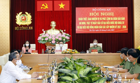 Bộ trưởng Tô Lâm: Công an sẵn sàng bảo vệ tuyệt đối an ninh, an toàn ngày bầu cử - Ảnh 1. Bộ trưởng Tô Lâm: Công an sẵn sàng bảo vệ tuyệt đối an ninh, an toàn ngày bầu cử - Ảnh 1.
