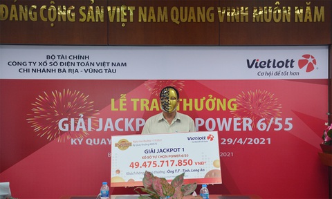 Người chơi thứ hai trúng Jackpot tại Long An tặng từ thiện 200 triệu đồng - Ảnh 1. Người chơi thứ hai trúng Jackpot tại Long An tặng từ thiện 200 triệu đồng - Ảnh 1.