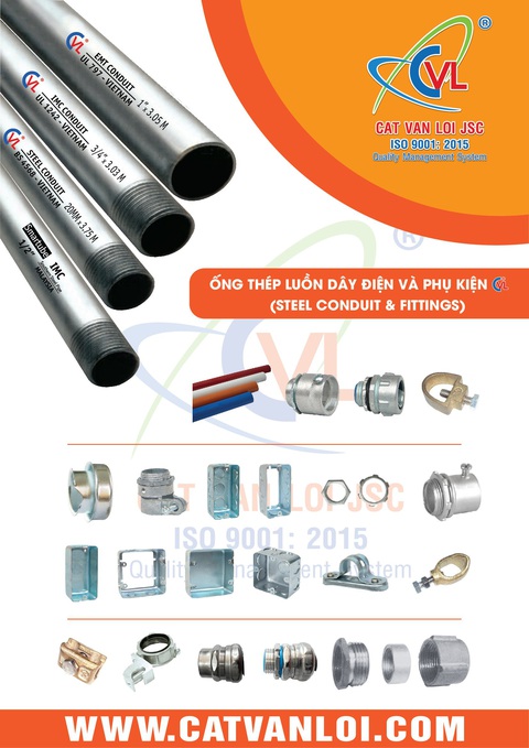 Ống luồn dây điện EMT đạt chứng nhận hợp chuẩn UL 797 - Ảnh 2. Ống luồn dây điện EMT đạt chứng nhận hợp chuẩn UL 797 - Ảnh 2.
