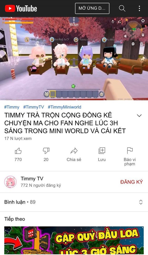 Cục Trẻ em đề nghị gỡ, xóa kênh TIMMY TV độc hại với trẻ em - Ảnh 1. Cục Trẻ em đề nghị gỡ, xóa kênh TIMMY TV độc hại với trẻ em - Ảnh 1.