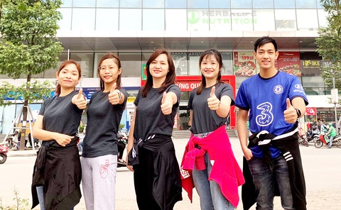 Nhân viên Herbalife Việt Nam tham gia chạy trực tuyến - Ảnh 1. Nhân viên Herbalife Việt Nam tham gia chạy trực tuyến - Ảnh 1.