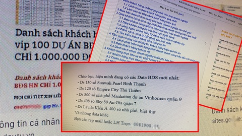 Thu thập, mua bán dữ liệu cá nhân: Nên xử phạt thích đáng để răn đe - Ảnh 1. Thu thập, mua bán dữ liệu cá nhân: Nên xử phạt thích đáng để răn đe - Ảnh 1.