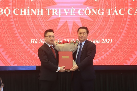 Ông Lê Quốc Minh giữ chức tổng biên tập báo Nhân Dân - Ảnh 1. Ông Lê Quốc Minh giữ chức tổng biên tập báo Nhân Dân - Ảnh 1.