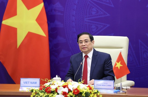 Thủ tướng Phạm Minh Chính đề cập Biển Đông, COVID-19 tại hội nghị ‘Tương lai châu Á - Ảnh 1. Thủ tướng Phạm Minh Chính đề cập Biển Đông, COVID-19 tại hội nghị ‘Tương lai châu Á - Ảnh 1.