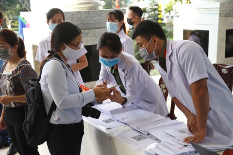 Lực lượng vũ trang Cần Thơ bầu cử sớm, nghiêm ngặt công tác phòng dịch - Ảnh 3. Lực lượng vũ trang Cần Thơ bầu cử sớm, nghiêm ngặt công tác phòng dịch - Ảnh 3.