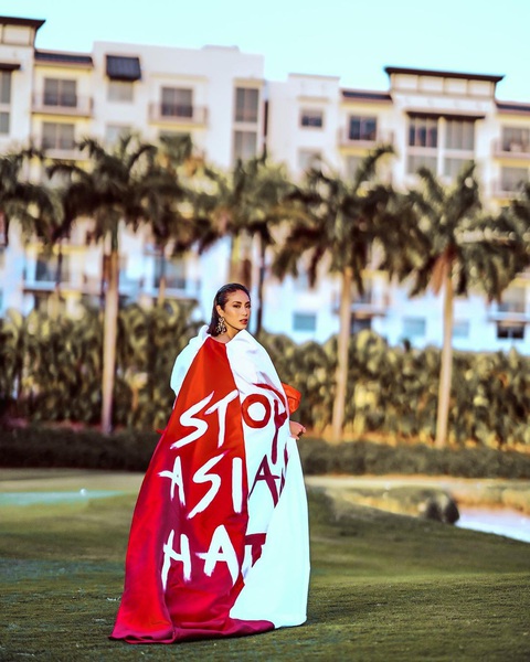 Hoa hậu Myanmar dự thi Miss Universe bác tin bị truy nã, nói chưa dám trở về - Ảnh 4. Hoa hậu Myanmar dự thi Miss Universe bác tin bị truy nã, nói chưa dám trở về - Ảnh 4.