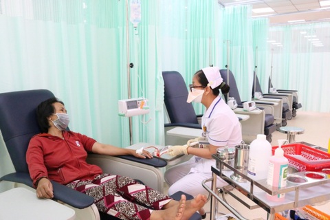 TP.HCM có thêm khu hóa trị hiện đại cho bệnh nhân ung thư - Ảnh 1. TP.HCM có thêm khu hóa trị hiện đại cho bệnh nhân ung thư - Ảnh 1.