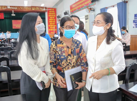 Chủ tịch HĐND TP.HCM Nguyễn Thị Lệ: Kỳ bầu cử đặc biệt, cử tri thực hiện hai trách nhiệm lớn - Ảnh 1. Chủ tịch HĐND TP.HCM Nguyễn Thị Lệ: Kỳ bầu cử đặc biệt, cử tri thực hiện hai trách nhiệm lớn - Ảnh 1.