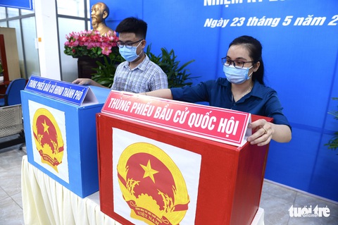 Cử tri khai báo y tế và phòng COVID-19 như thế nào khi đi bầu cử? - Ảnh 1. Cử tri khai báo y tế và phòng COVID-19 như thế nào khi đi bầu cử? - Ảnh 1.
