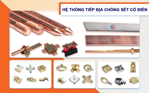 Cọc tiếp địa và kim thu sét CVL đạt chuẩn IEC 62561 - Ảnh 1. Cọc tiếp địa và kim thu sét CVL đạt chuẩn IEC 62561 - Ảnh 1.