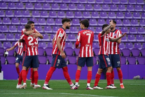 Suarez ghi bàn đưa Atletico Madrid lên ngôi vô địch La Liga - Ảnh 1. Suarez ghi bàn đưa Atletico Madrid lên ngôi vô địch La Liga - Ảnh 1.