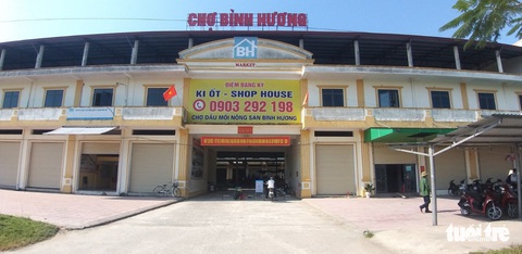 Cảnh đìu hiu tại khu chợ gần 150 tỉ đồng ở Hà Tĩnh - Ảnh 1. Cảnh đìu hiu tại khu chợ gần 150 tỉ đồng ở Hà Tĩnh - Ảnh 1.