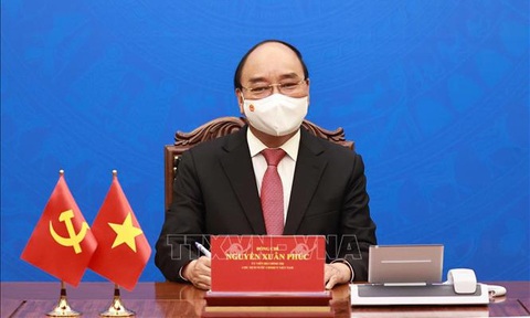 Chủ tịch nước Nguyễn Xuân Phúc điện đàm với Chủ tịch Trung Quốc Tập Cận Bình - Ảnh 1. Chủ tịch nước Nguyễn Xuân Phúc điện đàm với Chủ tịch Trung Quốc Tập Cận Bình - Ảnh 1.