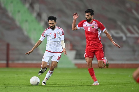 Đá giao hữu chuẩn bị vòng loại World Cup: UAE vùi dập Jordan - Ảnh 1. Đá giao hữu chuẩn bị vòng loại World Cup: UAE vùi dập Jordan - Ảnh 1.
