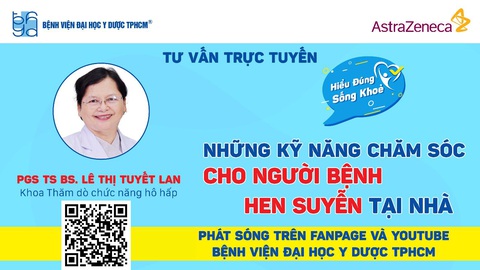 Chương trình tư vấn: Những kỹ năng chăm sóc cho người bệnh hen suyễn tại nhà - Ảnh 2. Chương trình tư vấn: Những kỹ năng chăm sóc cho người bệnh hen suyễn tại nhà - Ảnh 2.