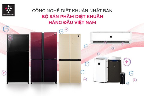 Sharp giới thiệu tủ lạnh tích hợp công nghệ hỗ trợ diệt khuẩn Plasmacluster Ion - Ảnh 5. Sharp giới thiệu tủ lạnh tích hợp công nghệ hỗ trợ diệt khuẩn Plasmacluster Ion - Ảnh 5.