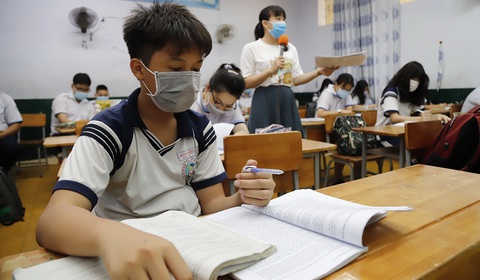 TP.HCM: Tăng tốc ôn thi vào lớp 10 - Ảnh 1. TP.HCM: Tăng tốc ôn thi vào lớp 10 - Ảnh 1.