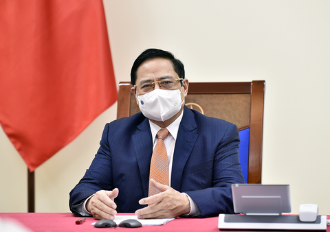 Thủ tướng Phạm Minh Chính đề nghị Úc ưu tiên vắc xin cho Việt Nam - Ảnh 1. Thủ tướng Phạm Minh Chính đề nghị Úc ưu tiên vắc xin cho Việt Nam - Ảnh 1.